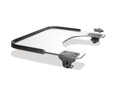 Clear Tray with EZ Lock Clamps and PVC Rim - Small
