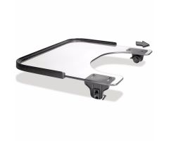Clear Tray with EZ Lock Clamps and PVC Rim - Large