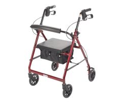 Drive Aluminum Rollator with Fold-Up, Removable Backrest
