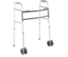 Days Bariatric Walker with Double 5" Wheels