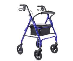 Days Lightweight Aluminium Rollator, Blue