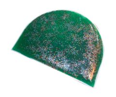 Semi-Circle Weighted Neck/Lap Pad, 5 lbs. - Green