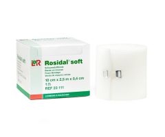 Rosidal Soft Foam Padding - 4" x .16" (10 x .4 cm) - Case of 24 Rolls