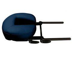 Oakworks Face Rest - Black Quicklock Platform With Sapphire Aerocel Cushion