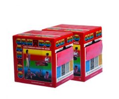CanDo Bands - 100 Yard Roll Exercise Band Twin-Paks - Light, Red, Latex