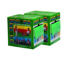 CanDo Bands - 100 Yard Roll Exercise Band Twin-Paks - Medium, Green, Latex