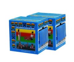 CanDo Bands - 100 Yard Roll Exercise Band Twin-Paks - Blue, Heavy, Latex