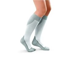 Jobst Sports Socks - 15-20mmHg - White - Large