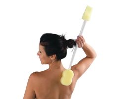 Bath Sponge and Toe Washer Combo