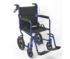 Lightweight Expedition Aluminum Transport Chair - Blue