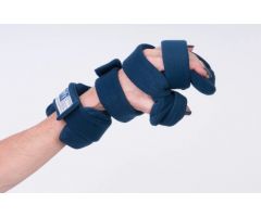 Comfy Progressive Rest Hand Orthosis with Five Straps and Finger Separator - Adult Large, Right