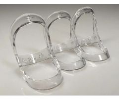 Oval-8 Graduated Set -Sizes 8-10, Clear