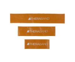 THERABAND, 18" RESISTANCE BAND LOOP, Gold