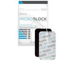 MicroBlock - 3" X 5" Rectangle Cloth Electrode - 2 pack