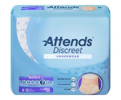 Attends ADUF40 Discreet Underwear-Female-XL-64/Case