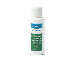 Remedy Essentials Shampoo and Body Wash Gel,2 oz.