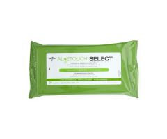 AloeTouch SELECT Premium 8" x 12" 24-Wipe Peel and Reseal Pack Scented Wipes