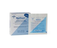 Optifoam Adhesive Foam Wound Dressings, 4" x 4" MSC1044