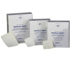 Optifoam Basic Hydrophilic Polyurethane Foam Dressing, 4" x 5"