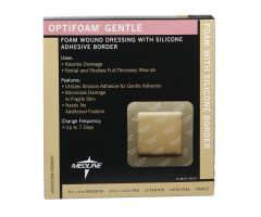 Optifoam Gentle Foam Dressings with Silicone Adhesive Border MSC2066EPZ