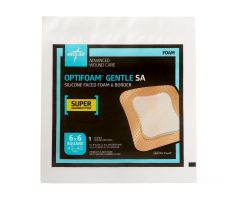 Optifoam Gentle Silicone-Faced Foam with Border MSC2166EPH