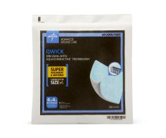 Qwick Nonadhesive Dressing with Aquaconductive Technology, 4.25" x 4" MSC5844H