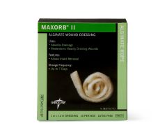 Maxorb II Alginate Dressings, 1" x 12" Rope, in Educational Packaging