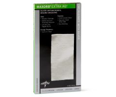 Maxorb Extra Ag+ CMC / Alginate Dressings, 4" x 8", in Educational Packaging MSC9448EP