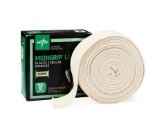MEDIGRIP Elastic Tubular Support Bandage for Small Hands and Limbs, Size B, 2-1/2" W (6.35 cm) x 11 yd.