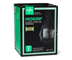 MEDIGRIP Elasticated Tubular Support Bandage, Size K: 8-1/4"W (21 cm)