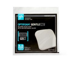 Optifoam Gentle Silicone-Faced Foam with Antimicrobial Silver MSC9588EPH