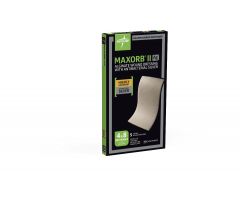 Maxorb II Silver Alginate Wound Dressing, 4" x 8", in Educational Packaging