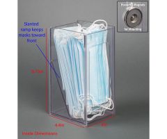 Bulk Earloop Mask Dispenser, 2 Magnets