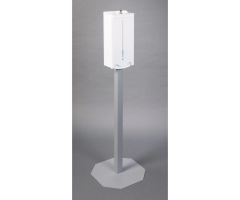 Locking Earloop Mask Dispenser-White, 2STL Stand, 2STL Kit