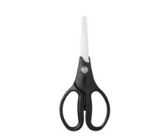 MRI SCISSORS-Total length is 7 3/4" inches long and the blade is 2 3/4"inches long. Can only be sterilized with alcohol wiped on blade.
