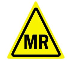 MR Conditional Sticker 1 1/2" wide x 2" tall, set of 100