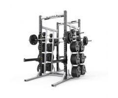 Matrix Magnum Double Power Rack / Half Rack, 9 ft.,