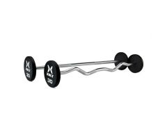 XULT Urethane Straight Barbell, Black Plus, 30 lb., Special Order with 12 to 16-Week Lead Time