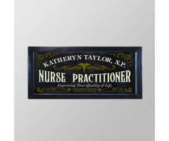 Nurse Practitioner Decorative Framed Mirror, Personalized
