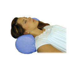 Essential Medical Supply N5005 Round Cervical Pillow-Blue Satin