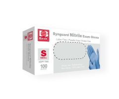 Powder-Free Nitrile Exam Gloves, Nonsterile, Size M