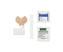 Centurion Nasogastric Tube Securement Tape Device, Sold Strip, Alcohol Prep Pad and Skin Protectant Prep Pad