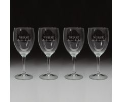 Nurse Wine Glass Set 