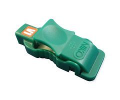 ECG Clip Adapter, Green, 10/Pk