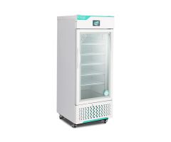 White Diamond Glass-Door Medical Refrigerator, 12 Cubic Feet