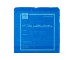 Patient Belongings Bag with Drawstring, 20" x 20", Blue