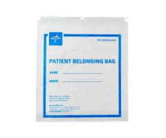 Patient Belongings Bag with Drawstring, 18" x 20", Clear NON026330