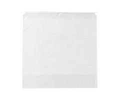 Patient Belongings Bag with Drawstring, 20" x 20", Clear Blank