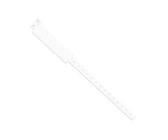 Write-On Vinyl ID Band, Adult, 12", White