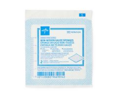 Gauze Sterile Nonwoven 4-Ply Sponges, 2" x 2" in 2-Packs